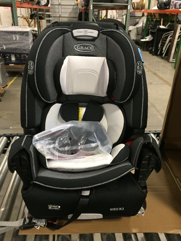 Photo 2 of Graco 4Ever DLX 4 in 1 Car Seat, Infant to Toddler Car Seat, with 10 Years of Use, Fairmont , 20x21.5x24 Inch (Pack of 1)
