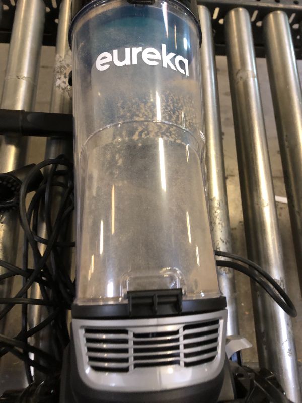 Photo 3 of Eureka Airspeed Ultra-Lightweight Compact Bagless Upright Vacuum Cleaner, Replacement Filter, Blue
VERY USED