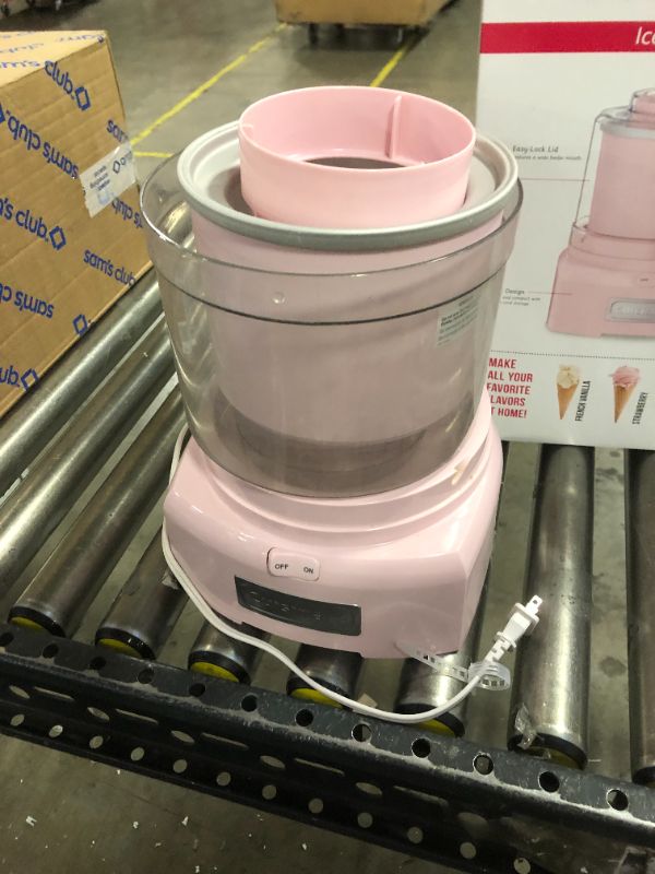 Photo 2 of Cuisinart ICE-21PK Frozen Yogurt - Ice Cream & Sorbet Maker, Pink
