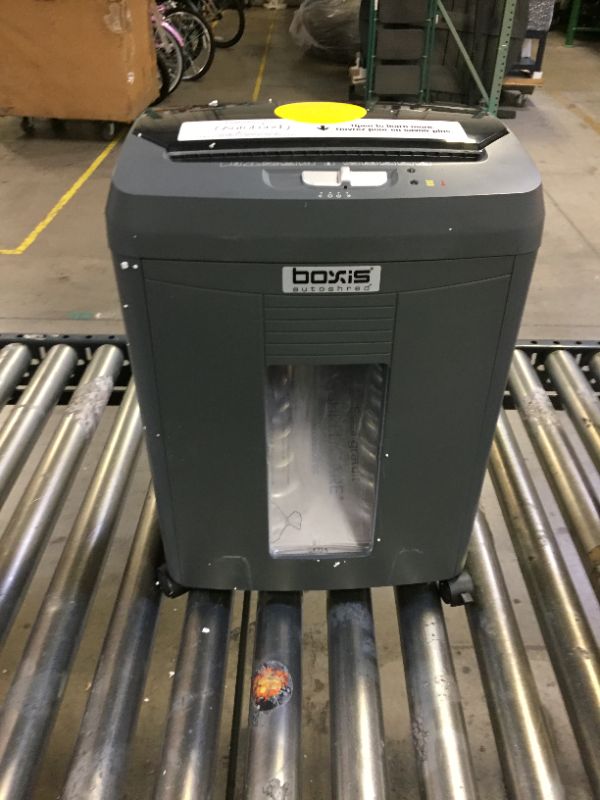 Photo 3 of Boxis AF70 70-Sheet AutoShred Microcut Shredder - USED