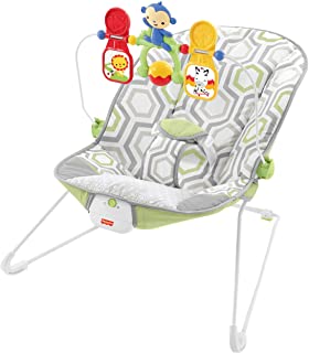 Photo 1 of Fisher-Price Baby Bouncer - Geo Meadow, Infant Soothing and Play Seat, Multi