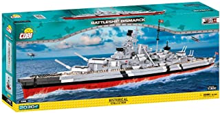 Photo 1 of COBI Historical Collection Bismarck Battleship 1:300 Scale, Grey,Black,red