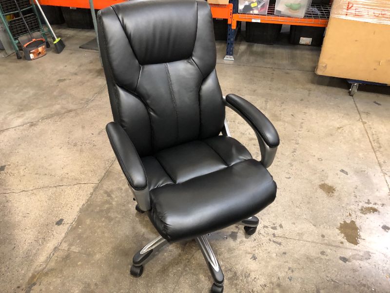 Photo 3 of Amazon Basics Executive Office Desk Chair with Armrests 
