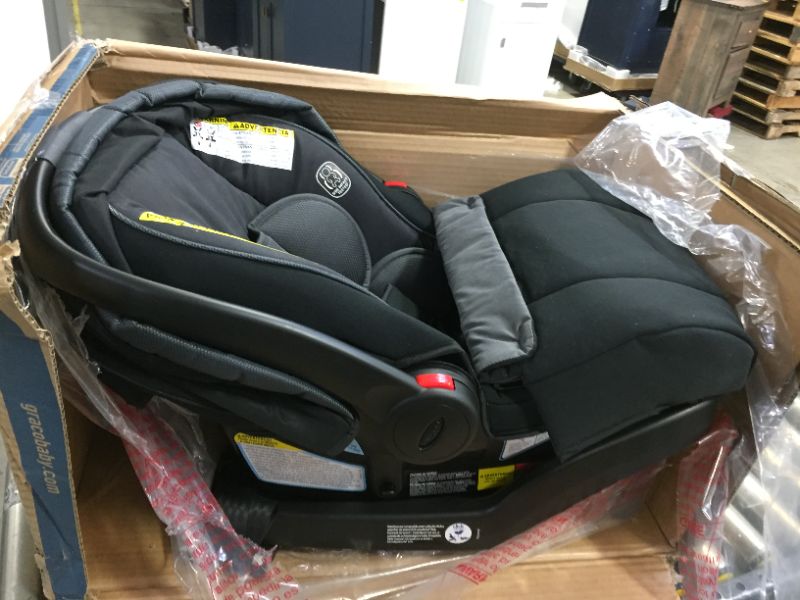 Photo 4 of Graco SnugRide SnugLock 35 XT Gotham Infant Car Seat