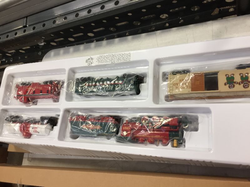 Photo 2 of Bachmann Trains - Jingle Bell Express Ready To Run Electric Train Set - HO Scale
