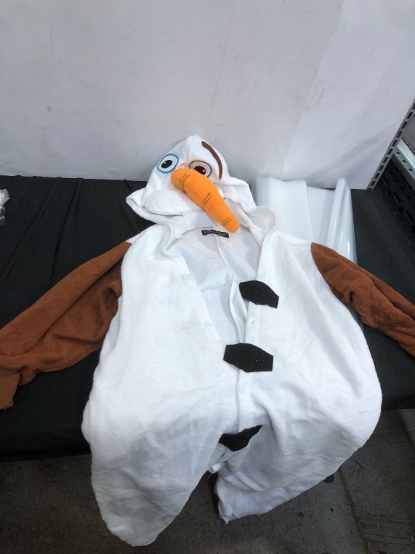 Photo 1 of KIDS OLAF FROZEN ONSIE PAJAMA/COSTUME SIZE 8-10 YEARS