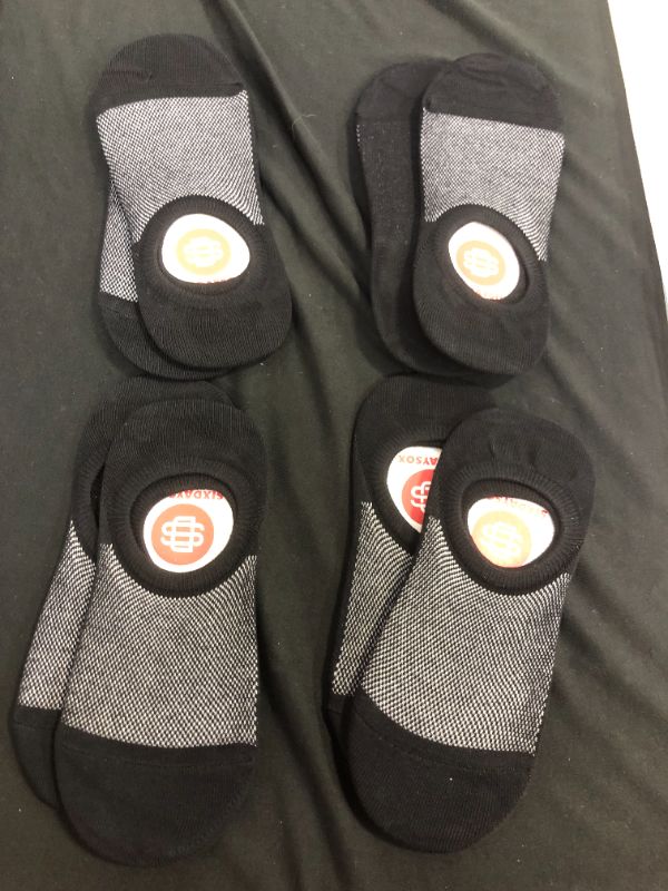 Photo 1 of 4 PAIR WOMEN'S FOOT SOCKS SIZE SMALL