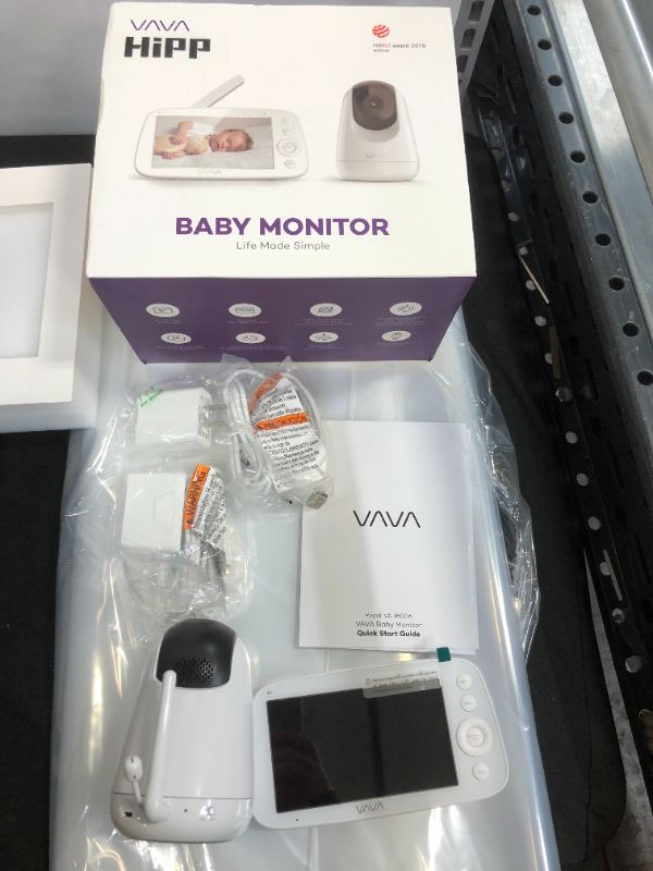 Photo 2 of VAVA 720P Video Baby Monitor 5” HD display, two-way talk system, and a wireless connection
Model: VA-IH006