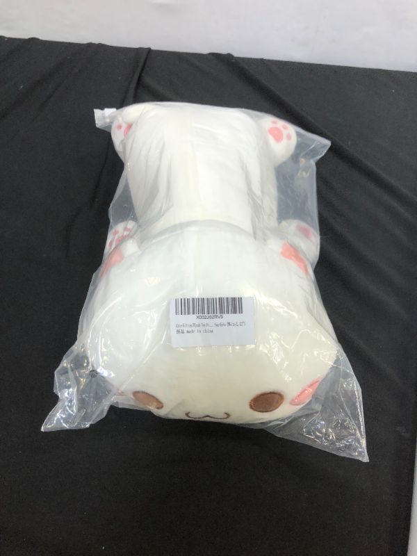 Photo 2 of Cute Kitten Plush Toy Stuffed Animal Pet Kitty Soft Anime Cat Plush Pillow for Kids (White A, 12")
