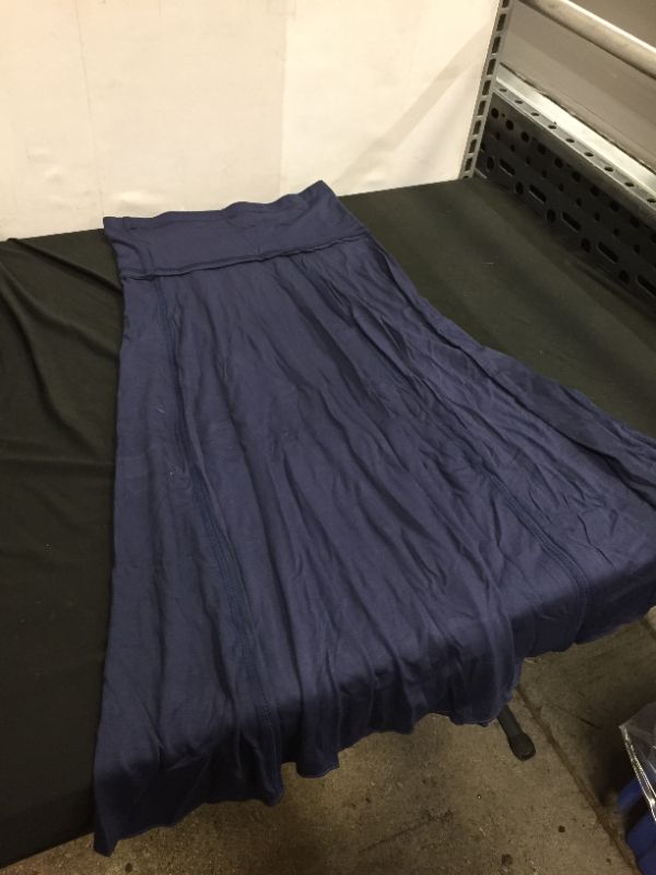 Photo 1 of GIRLS SIZE 10 NAVY LONG FLOWY LOSE SKIRT 