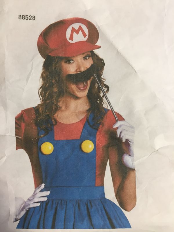 Photo 1 of WOMEN'S XLARGE ADULT SEXY MARIO COSTUME