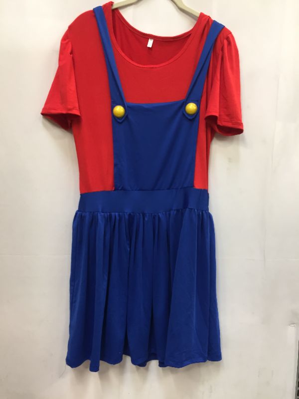 Photo 2 of WOMEN'S XLARGE ADULT SEXY MARIO COSTUME