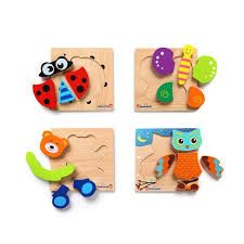 Photo 1 of AVNERDEAL WOODEN ANIMAL JIGSAW PUZZLES FOR TODDLERS