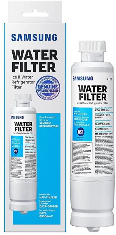 Photo 1 of DA29-00020B Refrigerator Water Filter, compatible with Samsung 1 pack Refrigerator Water Filter

