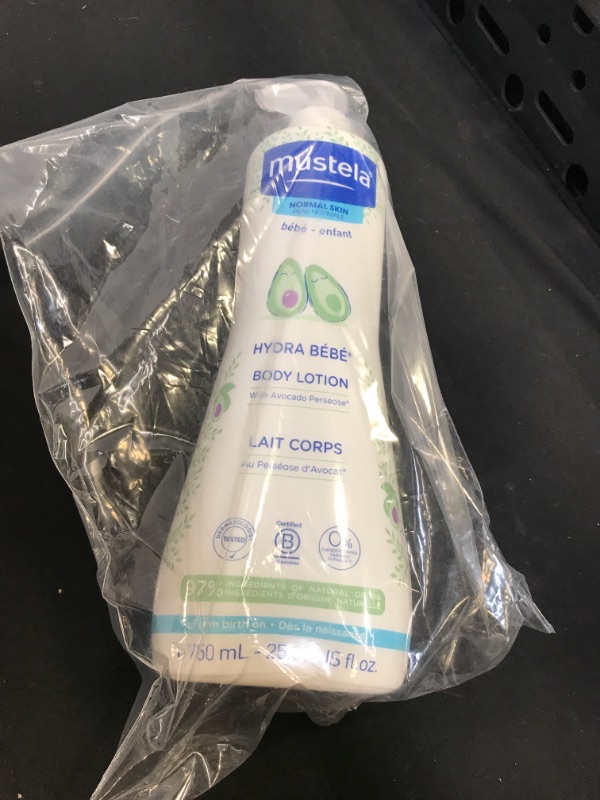 View 2 of Mustela Hydra Bebe Body Lotion - Daily Moisturizing Baby Lotion with Natural Avocado, Jojoba & Sunflower Oil - Various Sizes - 1 or 2-Pack
exp - 5 - 2024