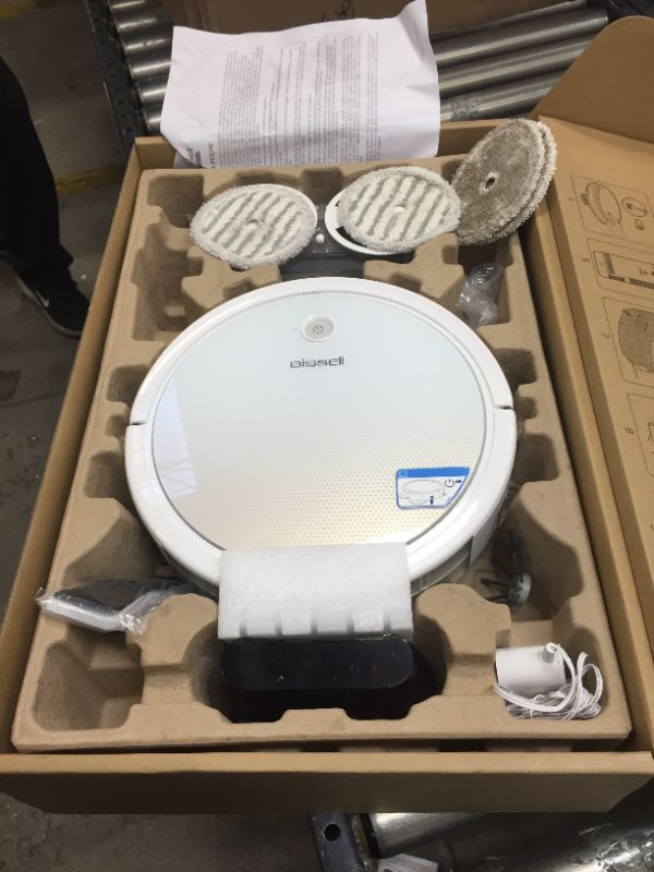 Photo 3 of Bissell SpinWave Pet Robot, 2-in-1 Wet Mop and Dry Robot Vacuum, WiFi Connected with Structured Navigation, 3347
