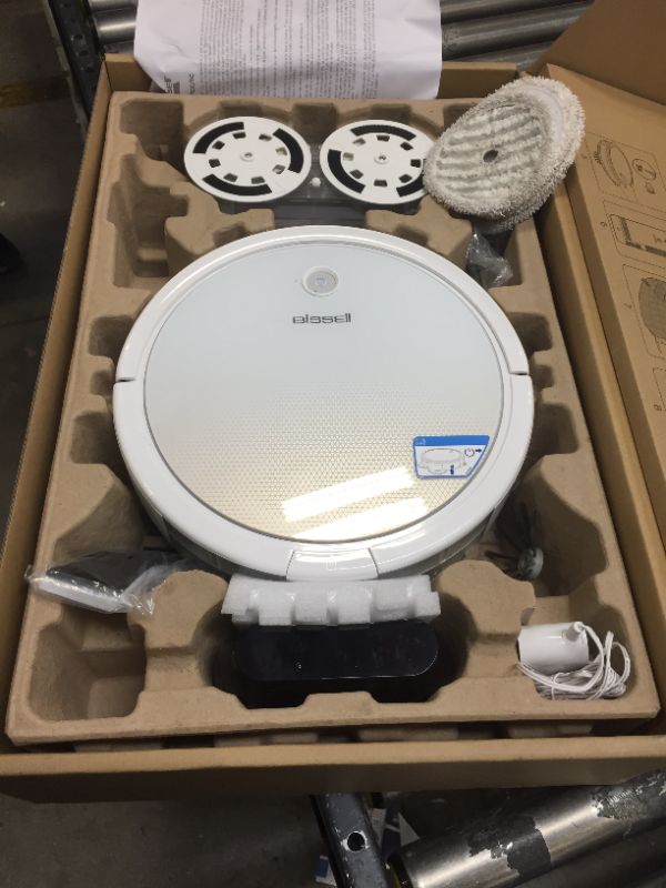 Photo 4 of Bissell SpinWave Pet Robot, 2-in-1 Wet Mop and Dry Robot Vacuum, WiFi Connected with Structured Navigation, 3347
