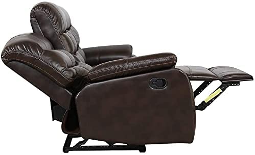 Photo 1 of Blackjack Furniture Troy Modern Upholstered Living Room Reclining Sofa, Cedar Brown
[[ FACTORY SEALED ]]