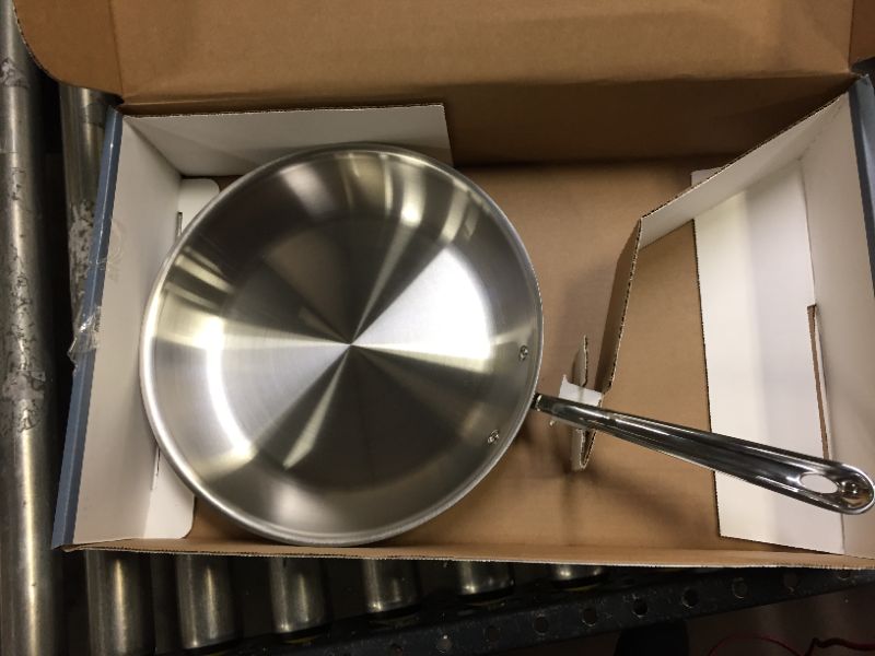 Photo 1 of All-Clad, 4112, Stainless Steel, 12" Fry Pan - very light use 
