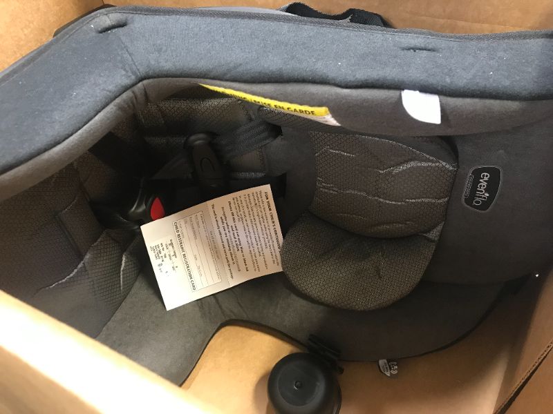 Photo 1 of Evenflo Tribute LX Harness Convertible Car Seat, Solid Print Gray