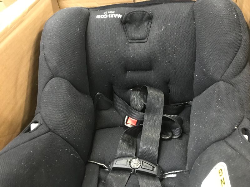 Photo 3 of Maxi Cosi Mico 30 Infant Car Seat Purecosi Midnight Black, DIRTY 