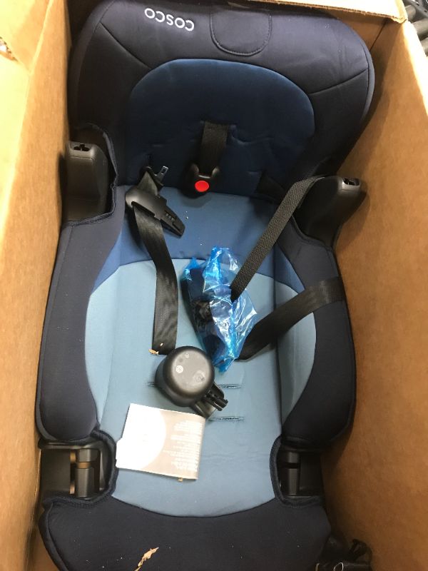 Photo 2 of Cosco Finale DX 2 in 1 Booster Car Seat Sport Blue