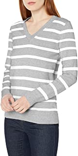 Photo 1 of Amazon Essentials Women's 100% Cotton Long-Sleeve V-Neck Sweater
SIZE XL