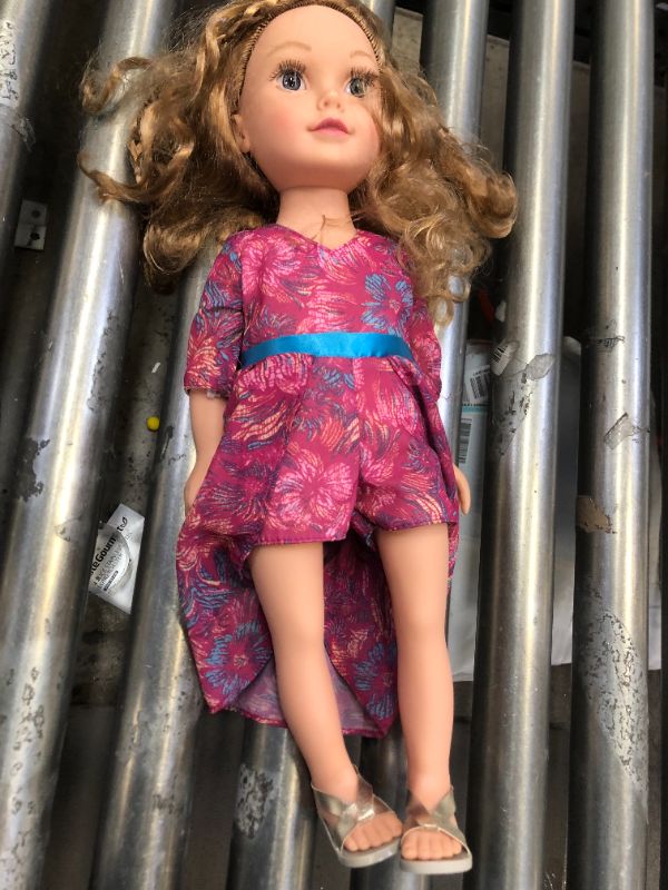 Photo 2 of Journey Girls 18-Inch Mikaella Hand Painted Doll with Strawberry-Blonde Hair and Blue Eyes, Amazon Exclusive, by Just Play