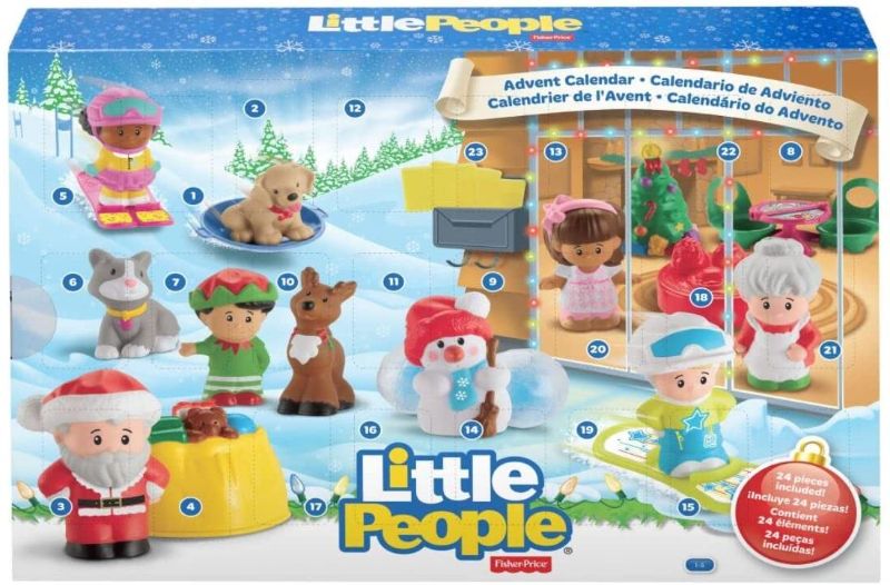 Photo 1 of Fisher-Price Little People Advent Calendar, Count Down to Christmas with Your Toddler's Favorite Little People Friends & Fun yuletime Accessories!
