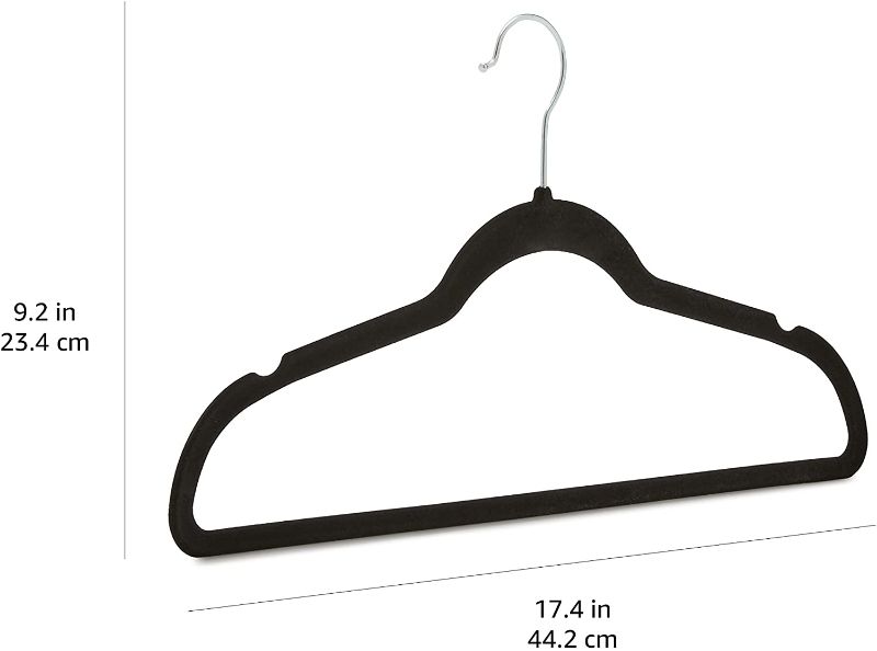 Photo 1 of AmazonBasics Velvet Suit Clothes Hangers, 10PC 