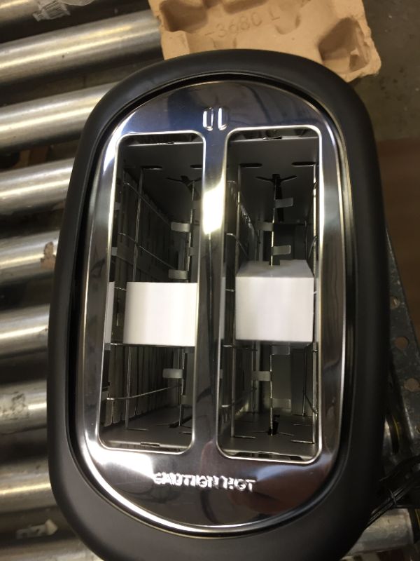 Photo 1 of AmazonBasics 2 Slice Extra Wide Slot Toaster - Black