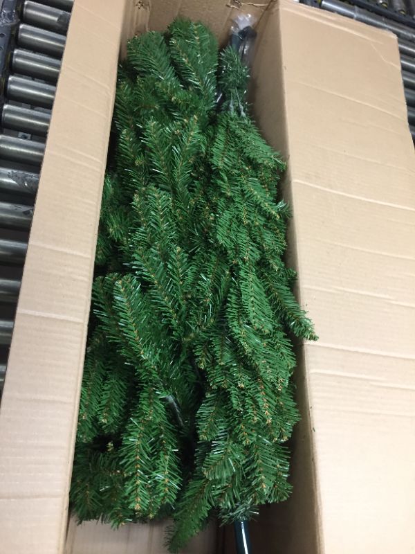 Photo 2 of 7.5ft National Christmas Tree Company Kingswood Fir Artificial Pencil Christmas Tree