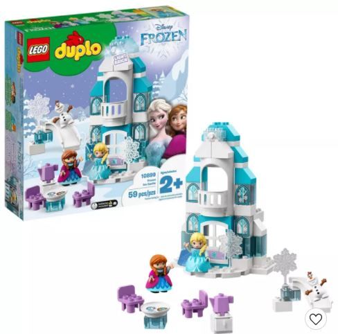 Photo 1 of LEGO DUPLO Princess Frozen Ice Castle Toy Castle Building Set with Frozen Characters 10899
