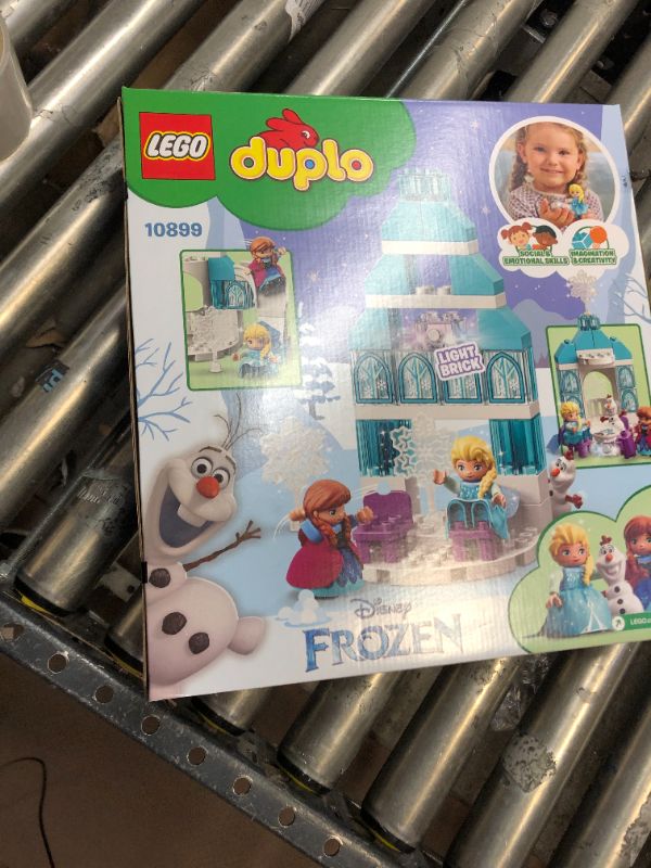 Photo 3 of LEGO DUPLO Princess Frozen Ice Castle Toy Castle Building Set with Frozen Characters 10899
