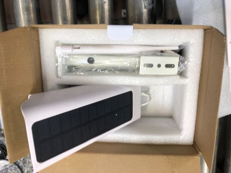 Photo 1 of Solar Powered IP Camera with Rechargable Batteries HD 1080p Loop Recording
