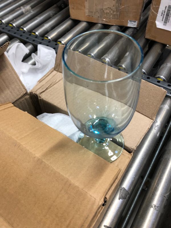 Photo 1 of 10 PACK OF GLASSES BLUE TINT 