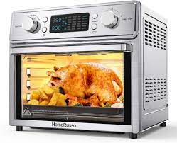 Photo 1 of 24-in-1 Air Fryer Oven, 26.3 Quart Large Convection Toaster Oven Countertop Stainless Steel with Rotisserie and Food Dehydrator, 
