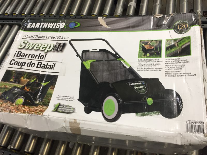 Photo 2 of Earthwise 21" Lawn Sweeper LSW70021