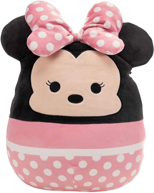 Photo 1 of Squishmallow Official Kellytoy Plush 14" Minnie Mouse - Disney Ultrasoft Stuffed Animal Plush Toy
