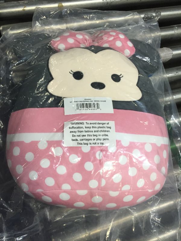 Photo 1 of Squishmallow Official Kellytoy Plush 14" Minnie Mouse - Disney Ultrasoft Stuffed Animal Plush Toy
