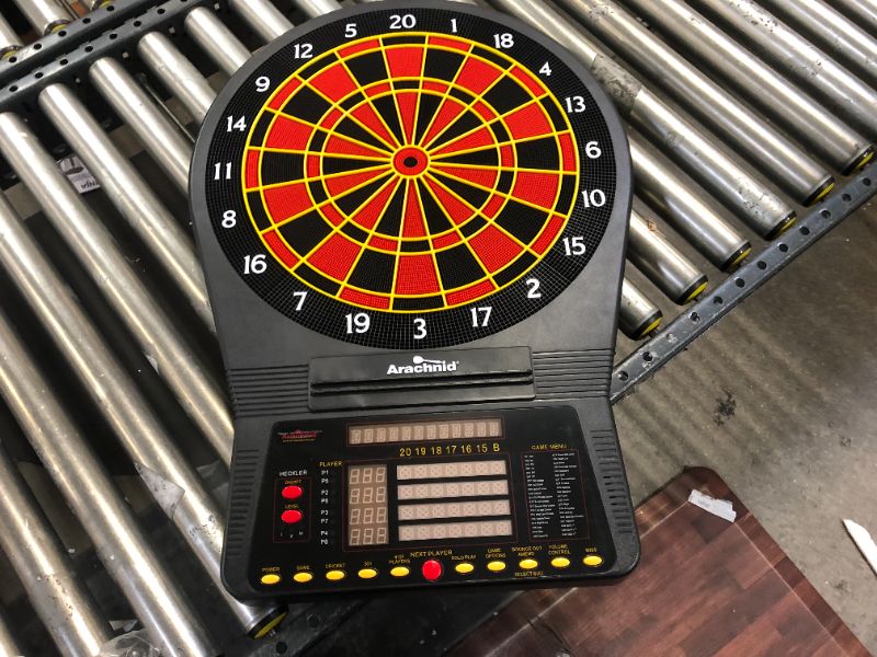 Photo 1 of Arachnid Cricket Pro 800 Electronic Dartboard
