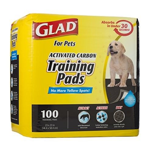 Photo 1 of Glad For Pets Activated Carbon Dog Training Pads, 23" x 23", 100 count