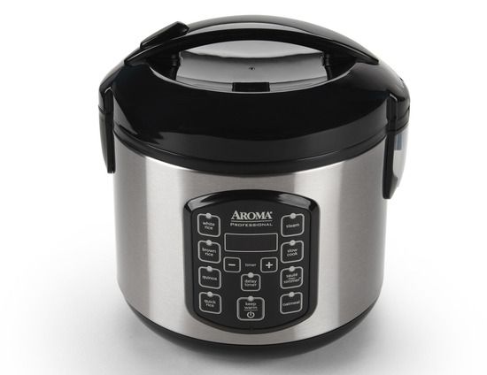 Photo 1 of Aroma Rice Cooker 8 Cup, Silver