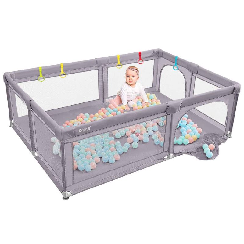 Photo 1 of Baby Playpen Portable Kids Safety Play Center Yard Home Indoor Fence Anti-Fall Play Pen, Playpens for Babies, Extra Large Playard, Anti-Fall Playpen


