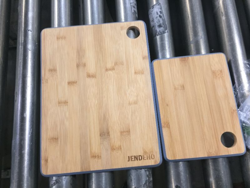 Photo 1 of 2 Pk bamboo cutting boards 6 X 8 inches and 9 X 12 inches 
