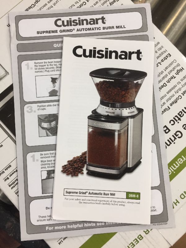 Photo 2 of Cuisinart Coffee Makers Supreme Grind™ Automatic Burr Mill