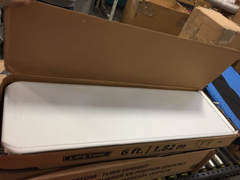 Photo 1 of Lifetime 6 ft. Fold in Half Bench 80305