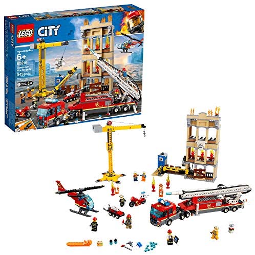 Photo 1 of LEGO City Downtown Fire Brigade 60216 Building Kit (943 Pieces)
** FACTORY SEALED **