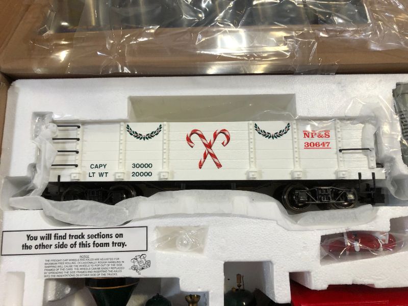 Photo 3 of Bachmann Trains - Night Before Christmas Ready To Run Electric Train Set - Large "G" Scale
