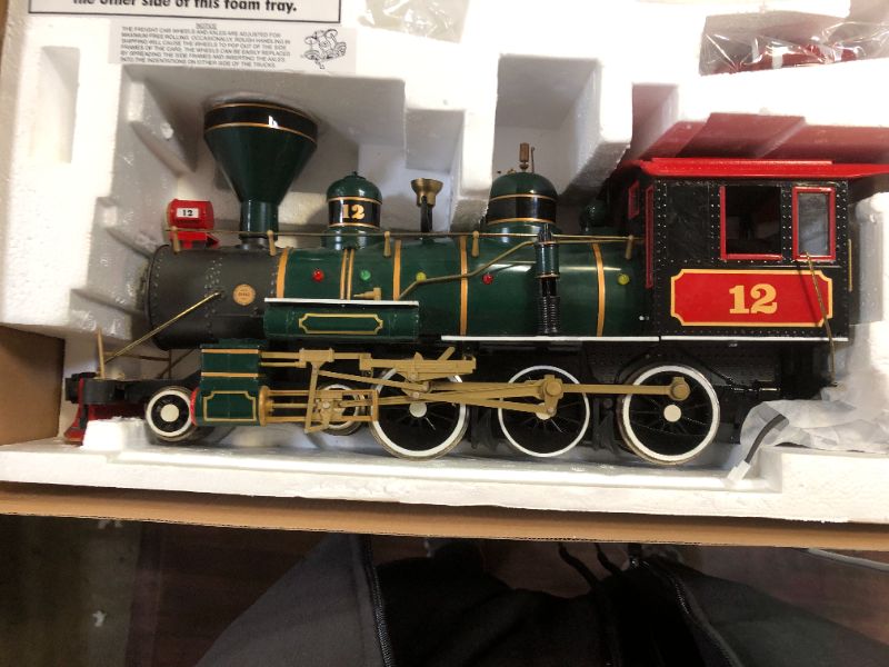 Photo 2 of Bachmann Trains - Night Before Christmas Ready To Run Electric Train Set - Large "G" Scale
